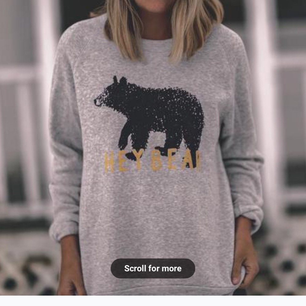 Hey Bear Sweatershirt